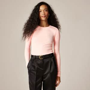 J.Crew Perfect rib long-sleeve T-shirt