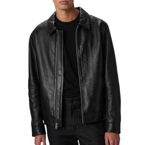 quince, Quince 100% Leather Harrington Jacket
