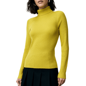 Next Roll Neck Ribbed Jumper With Wool