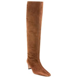 saks fifth avenue, STAUD Wally Suede Knee-High Boots