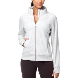 amazon, THE GYM PEOPLE Full Zip Up Sweatshirt