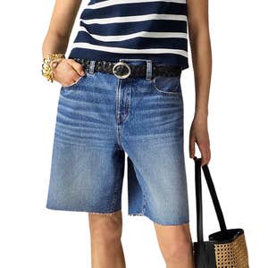 J.Crew Relaxed Knee-Length Denim Short