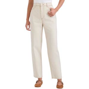 loft, Loft Rivete High Rise Straight Jeans