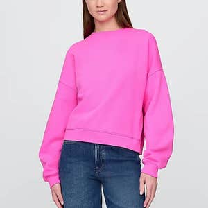 Gap VintageSoft Wedge Crewneck Sweatshirt