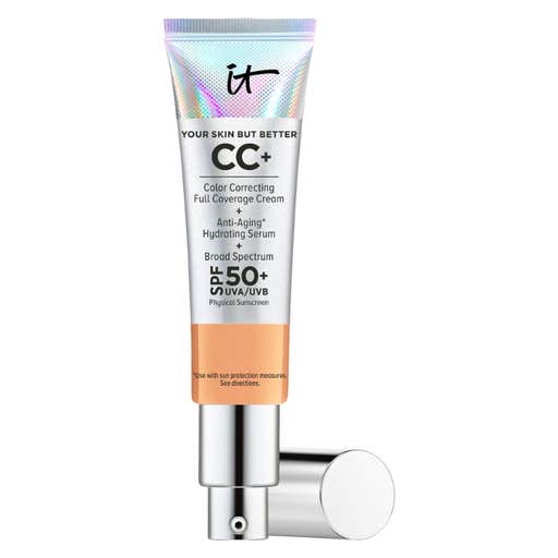 sephora, It Cosmetics CC+ Color Correcting Full Coverage Cream SPF 50+