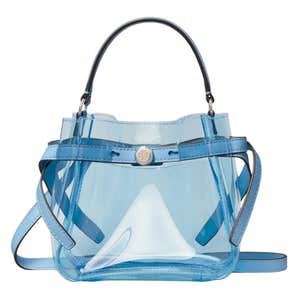 Nordstrom; Tory Burch Mini Romy Clear Bucket Bag