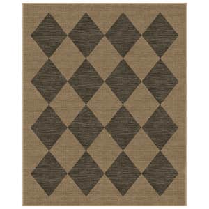 goop Salerno Soft Black Re-Jute Rug