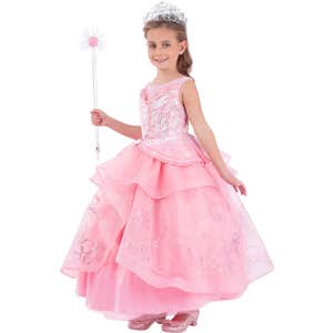 Chasing Fireflies Wicked Deluxe Glinda Girls Costume