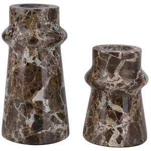 amazon, Vixdonos Marble Candle Holder Set of 2