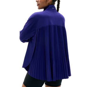 athleta, Athleta Featherweight Plissé Jacket