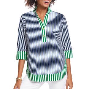 Dolman Sleeve Poplin Tunic