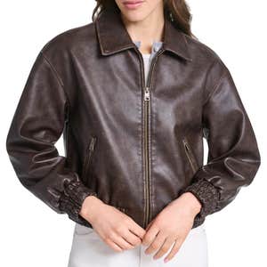 Levi's Faux Leather Bomber Jacket