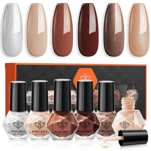 modelones Brown Nail Polish Set