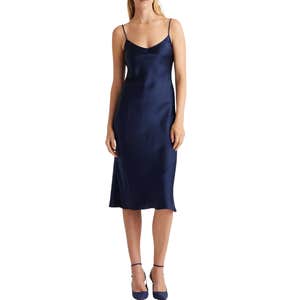 quince, Quince 100% Washable Silk Slip Dress