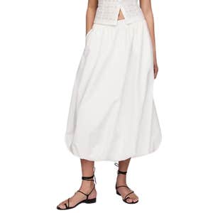 Gap Easy Bubble Midi Skirt