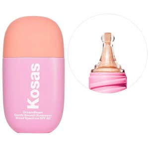 sephora, Kosas DreamBeam Silicone-Free Mineral Sunscreen SPF 40 with Ceramides and Peptides