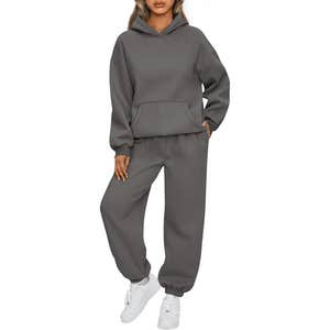 AUTOMET 2 Piece Hoodie Sweatsuit Lounge Set