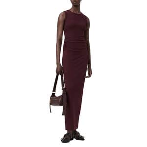 AllSaints Katarina Ruched Side Maxi Dress