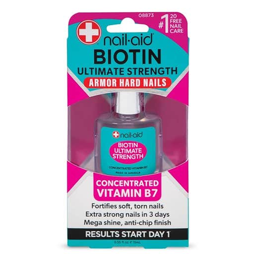amazon, Nail-Aid Biotin Ultimate Strength Nail Treatment & Strengthener