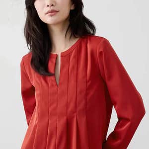 Banana Republic Factory Pleated Swing Top