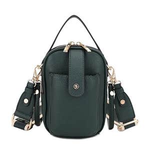 Mali+Lili Gail Vegan Leather Multi Compartment Crossbody Bag