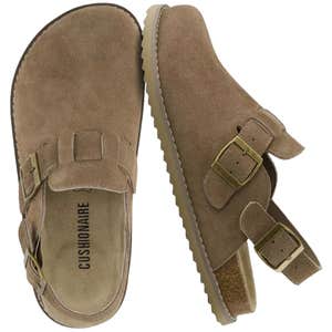 target, CUSHIONAIRE Brooklyn Suede Clogs