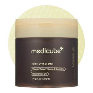 medicube Toner Pads Deep Vita C Facial Toner Pad
