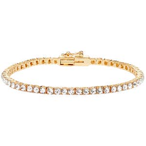 nordstrom, Nordstrom Cubic Zirconia Tennis Bracelet, 3mm