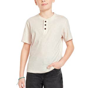 Old Navy Boys Short Sleeve Henley