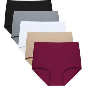 amazon, FallSweet No Show High Waist Briefs