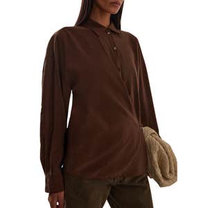 Lemaire Twisted Silk-Bend Top