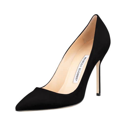 neimanmarcus, Manolo Blahnik BB Suede Pumps