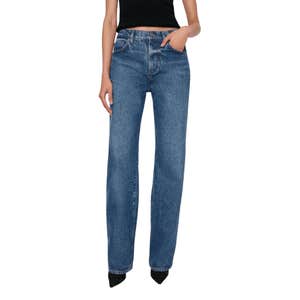Reformation Val 90s Mid Rise Straight Jeans