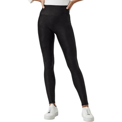 amazon, Spanx Faux Leather Fleece-Lined Leggings