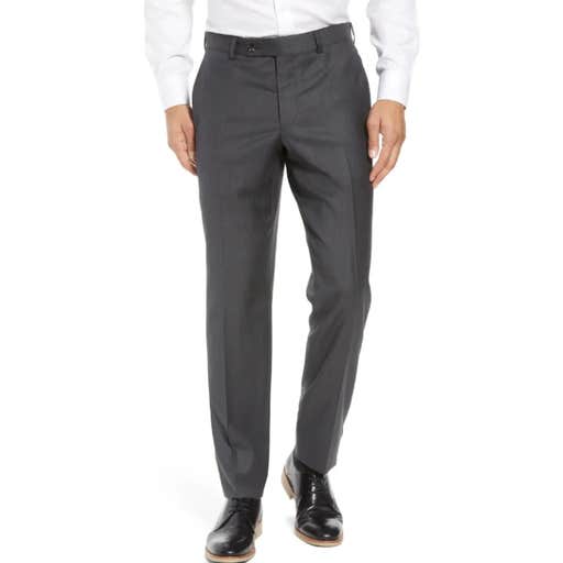 nordstrom, Ted Baker London Jefferson Flat Front Wool Dress Pants