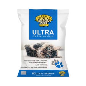 Dr. Elsey's Ultra Unscented Clumping Clay Cat Litter, 40-lb bag