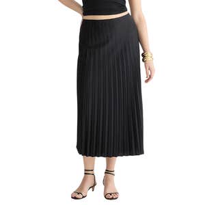 J.Crew Gwyneth Pleated Slip Skirt