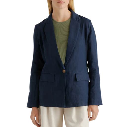 quince, Quince 100% European Linen Blazer