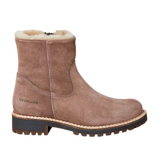 overland, Overland Calib Shearling-Lined Waterproof Leather Boots