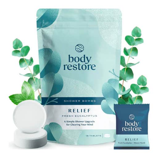 amazon, Body Restore Relief Eucalyptus Shower Steamers