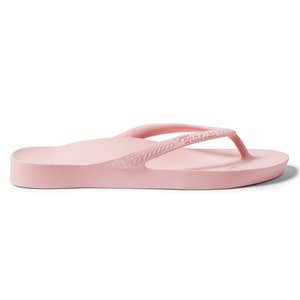 Archies Arch Support Flip Flops In Pink