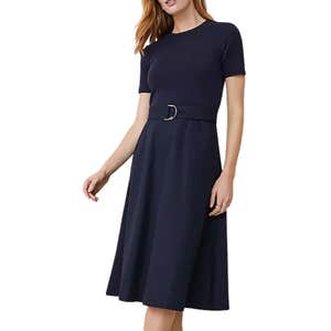 Ann Taylor Flare Midi Dress