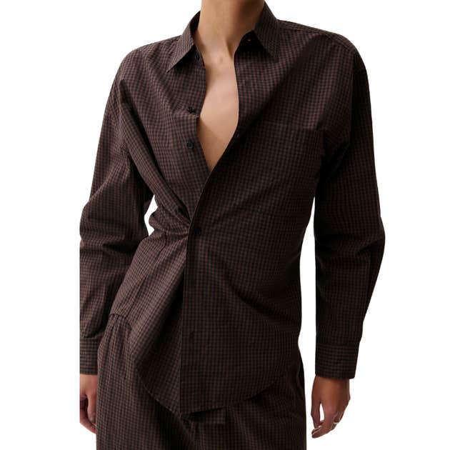 Nordstrom; Pistola Mila Check Shirt