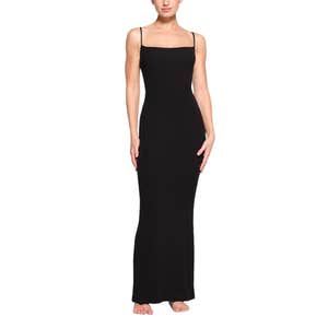 SOFT LOUNGE LONG SLIP DRESS