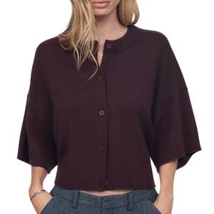 anthropologie, By Anthropologie Goldie 100% Cashmere Cardigan
