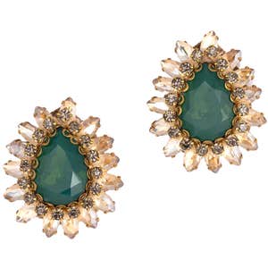 nordstrom, Deepa Gurnani Leesha Crystal Stud Earrings