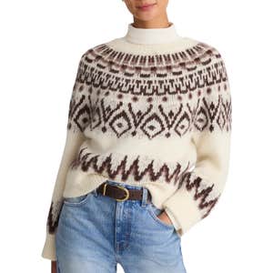 Madewell Fair Isle Boxy Sweater