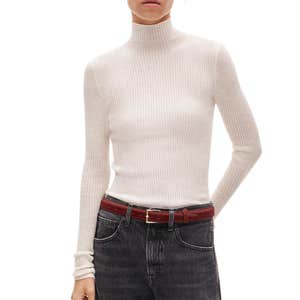 j.crew, J.Crew Ribbed Merino Wool Turtleneck Sweater