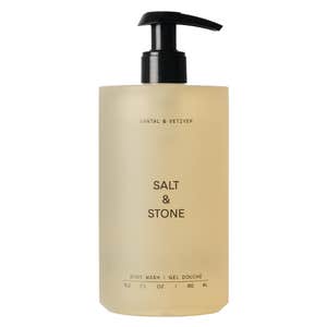 Salt & Stone Body Wash for Women & Men, Santal & Vetiver 15.2 fl oz