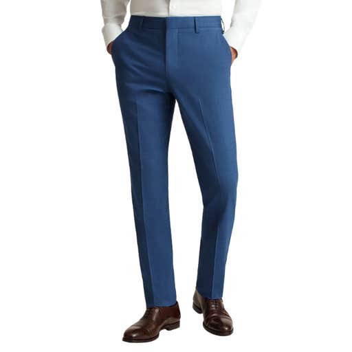 bonobos, Bonobos Jetsetter Slim Fit Flat Front Stretch Wool Dress Pants